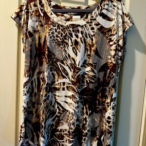 Chicos knit shirt size 2